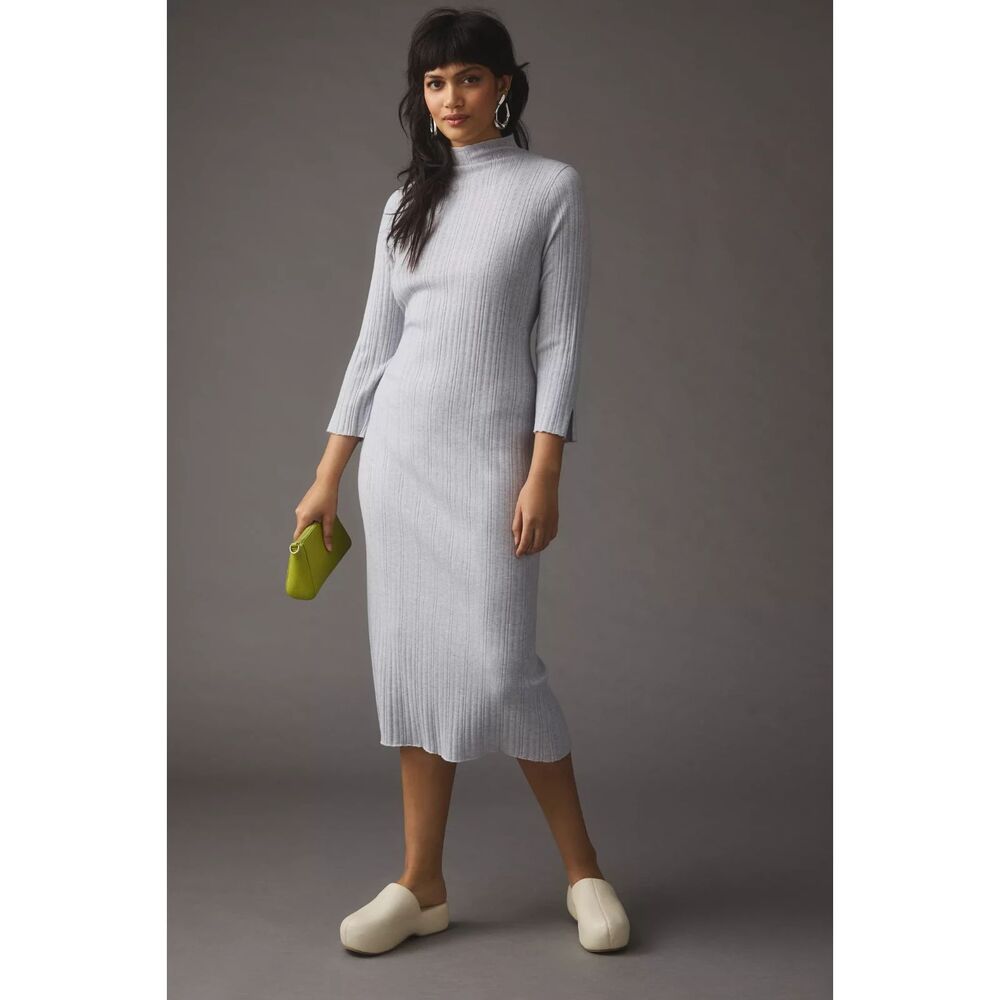 Daily Practice by Anthropologie Ribbed Knit Midi Dress XL NWT